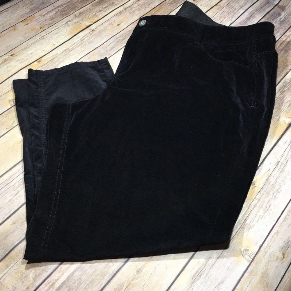 Lane Bryant Velvet Skinny Pant Tighter Tummy